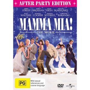Mamma Mia! the Movie (DVD, 2008) PAL Region 4 (Meryl Streep, Pierce Brosnan) NEW