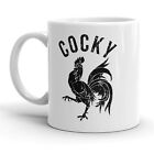 Tasse à café poulet coq drôle Cocky Mug - 11 oz