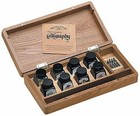 Winsor & Newton Calligraphy Wooden Box Set Inks Dip Pen Nibs Artist Drawing 
