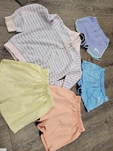 Healthtex Carters 1980s 1990s Kids Girls Youth Clothing Lot Shorts Size 6 - Picture 1 of 11