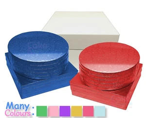 Cake Board's and Box's Bulk Various Colours Round Drum - Picture 1 of 12