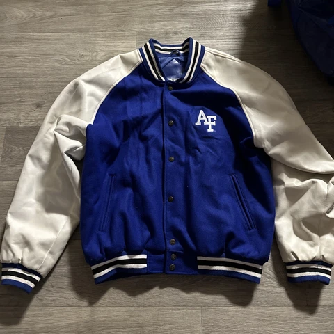 USAF Air Force Falcons Varsity Jacket  M- Steve & Barry's - Vintage -Letterman Cover