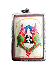 Collar Colgante Amuleto Pájaro Sarika Misericordia para Encantar Vender Recuperar Activos Tailandés - Imagen 1 de 5