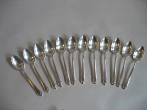 S/12 cucharaditas Gorham cubiertos plateados CAVALIER 1937-disco - Imagen 1 de 5