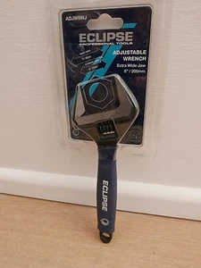 ECLIPSE 8" ADJUSTABLE WRENCH 38MM OPENING JAWS ADJW8WJ - Picture 1 of 1