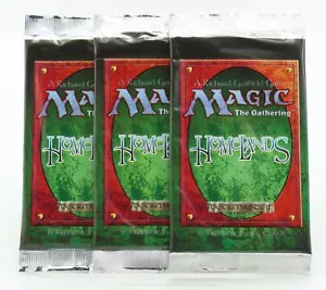 Magic the Gathering - Homelands Sealed Booster Packs (3) - 1995 - Picture 1 of 3