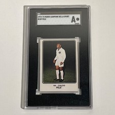 PELE - 1973-74 PANINI CAMPIONI DELLO SPORT #109 - Calcio - SGC "A" AUTH 🔥🔥🔥
