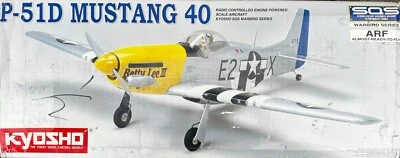 KYOSHO P-51D MUSTANG 40 ARF Airplane - Image 1 of 4