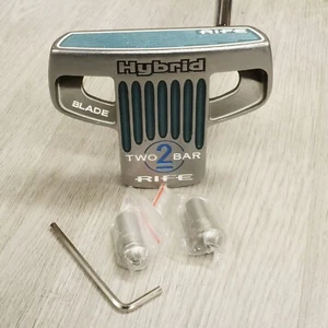 Rife Two 2 Bar Hybrid ~34" Blade Putter W/ Extra Weights - Picture 1 of 8