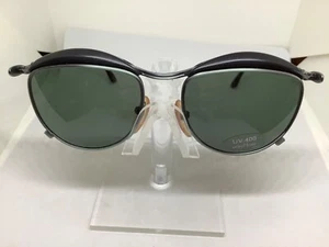 GAFAS DE SOL DE COLECCIÓN JEAN PAUL GAULTIER 56-1274 NEGRAS/VERDE HUMO/GRIS CALIENTES RARAS - Imagen 1 de 12