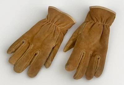 Arbeitshandschuhe Unisex gefüttert Velours/Schweinsleder Kunstfell Futter Gr.S - Bild 1 von 4