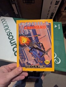 Cobra Command Complete CIB (Sega CD) game