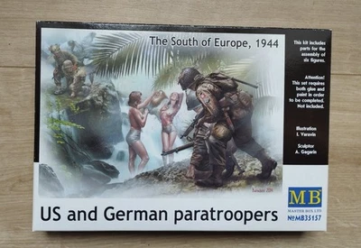 Maquette Rencontre surprise Eté 1944 Kit Master box 1/35 (neuf) - Photo 1/2