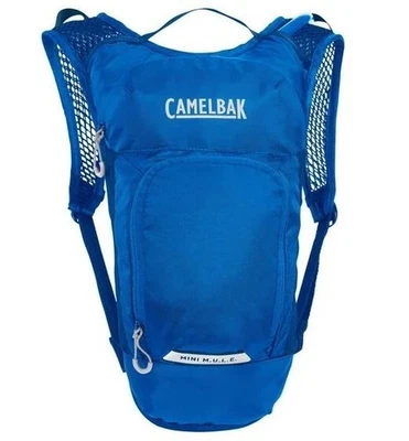 Camelbak Mini M.U.L.E. Mochila de hidratación 50 oz. Niños Azul Duradero Sin Vejiga Foto 1 de 4