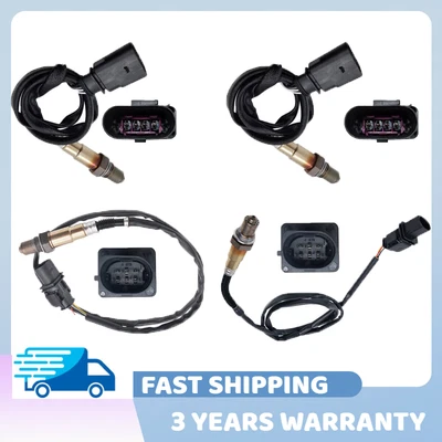 Sensores de oxígeno O2 superiores e inferiores 4 piezas para Volkswagen Passat 2012-2018 3,6 L V6 EE. UU. Foto 1 de 4