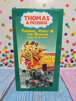 Thomas  Friends - Thomas, Percy and the Dragon  Other Stories (VHS, 1993) - Image 1 of 4