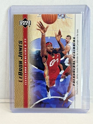 LeBron James 2003-04 Upper Deck Phenomenal Beginning #6 Gold - Image 1 of 2