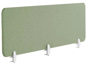 Schreibtisch Trennwand Akustik Polster grün 180 x 40 cm Schallschutz Wally - Bild 1 von 11