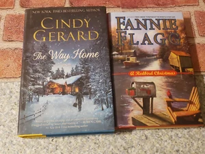 FANNIE FLAGG & CINDY GERARD - LOT OF 2 HARDCOVER BOOKS - CHRISTMAS - Picture 1 of 2