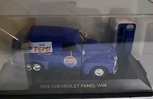 1998 Road Champs Pepsi 1954 Chevrolet Panel Van Delivery Truck 1:43 In Case - Picture 1 of 15