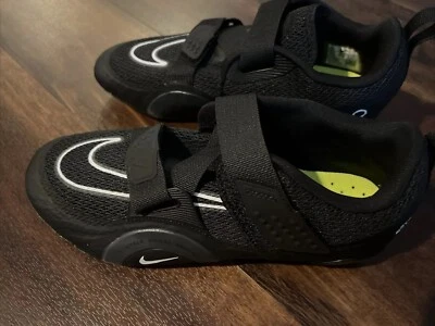 New Nike Mens Superrep Indoor Cycling Shoes Size 10.5 Black Bike - Image 1 of 4