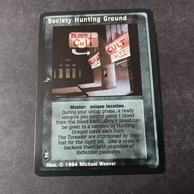 Society Hunting Ground VTES CCG Jyhad - Image 1 of 3