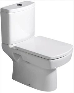 WC BASIC COMBINATO USCITA VERTICALE/BILANCIATA CON CASSETTA RISCIACQUO SUMUS DI LAVAGGIO - Foto 1 di 5