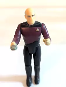 1988 Galoob Star Trek JEAN-LUC PICARD lose nur Figur - Bild 1 von 10