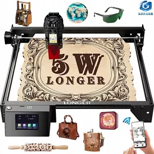 LONGER RA-Y5 Lasergravurmaschine 5W Lasergravur Schneidemaschine 60W für wood DE - Bild 1 von 17
