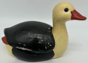 Fitz Floyd Ceramic Vernissage Duck Trinket Box~USED~Vintage Hand painted Jewelry - Picture 1 of 7