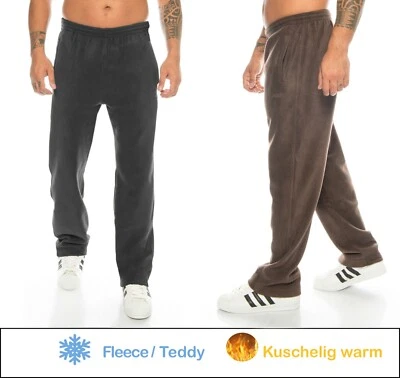 Herren Fleece Winter Thermo-Hose Regular Sport-Hose Jogging-Hose Trainingshose  - Bild 1 von 4