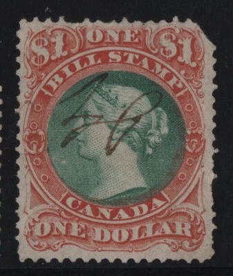 FB33 Federal Bill $1 Canada used  well centered cv $225 - Image 1 of 2
