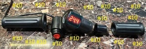 24V Half Twist Throttle Assembly For E-bike Electric Bike Scooter Digital Meter - Picture 1 of 3