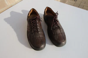 JOMOS Air Comfort Herren Sneaker Freizeit Schuhe Gr. 46 Leder Braun - Bild 1 von 13