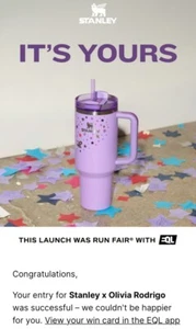 Stanley X Olivia Rodrigo Tumbler In Hand - Picture 1 of 8