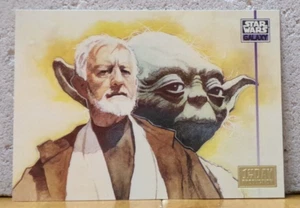 STAR WARS GALAXY ORIGINAL TRILOGY ART TRADING CARD 1ST DAY PRODUCTION CHASE 335 - Picture 1 of 4