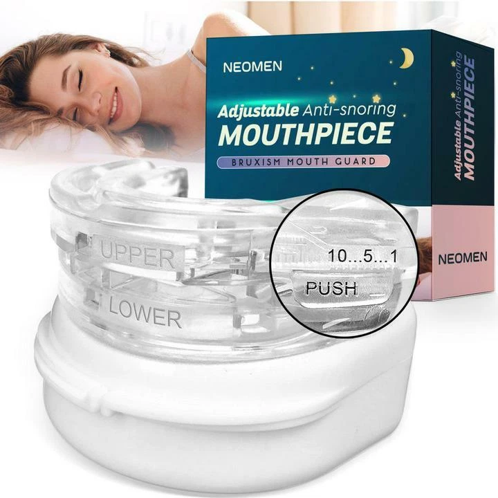 Snoring Mouthpieces Apnea Aid Mouthguard Sleep Snore Guard Grind