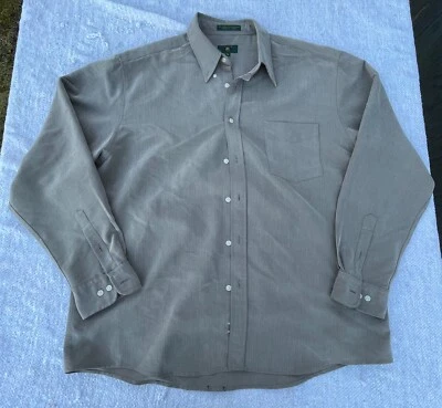 Club Room Mens XL Button Down Shirt Long Sleeve Casual Dress - Image 1 of 4