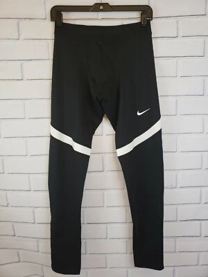 Pantalones ajustados para correr Nike Power Tech negros con cremallera - talla pequeña (835955-012) Foto 1 de 4