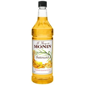 Monin Butterscotch Premium Gourmet Flevored Syrup (33.8 Ounce, 4 Per Case) - Picture 1 of 1