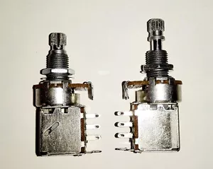 Alpha Push-Pull Volume Tone Audio Pot A500K set 2 for Humbucker Pickup Guitar - Picture 1 of 5