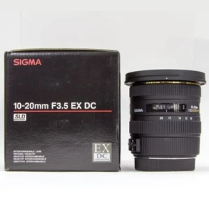 Sigma 10-20mm F3.5 1:3.5 DC HSM Nikon F Mount Photography Lense Camera Lens - Picture 1 of 2
