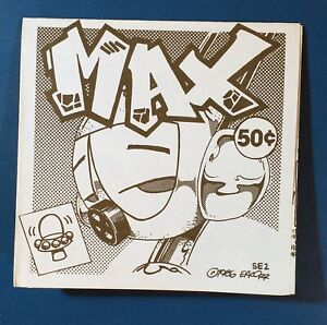 Rappin' Max Robot SE2 Eric Orr Keith haring pop shop 1st hip hop comic vintage