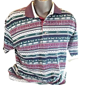 MEN'S VAN HEUSEN GOLF POLO. SIZE LARGE - Picture 1 of 3