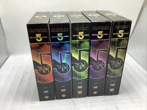 Babylon 5 Complete Series Seasons 1-5 DVD - Foto 1 di 4