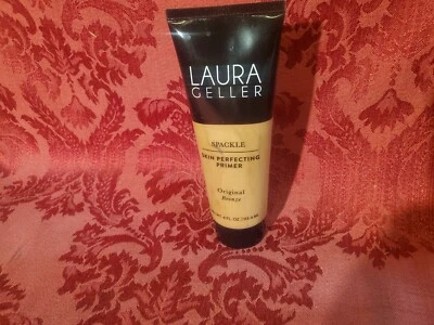 Laura Geller SPACKLE Skin Perfecting Primer Original BRONZE Shade 4oz XL Size  - Image 1 of 4