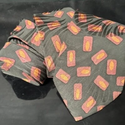 Givenchy Silk Tie Necktie Mid Century Modern Special Edition Pour Blasi Napoli Foto 1 de 4