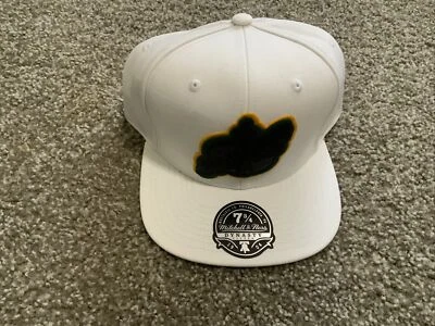 Mitchell & Ness Seattle Supersonics Hat Dynasty Fitted White Men’s Size: 7 3/4 - Image 1 of 4