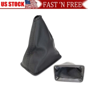 Para 01-13 Toyota Corolla Coche Cuero PU Palanca de cambios Cubierta Bota Polaina EE. UU. - Imagen 1 de 7