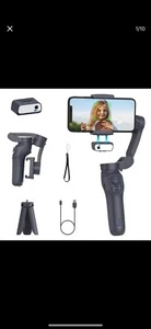 Handy Gimbal Stabilisator 3-Achsen Smartphone Faltbar Gimbal für alle Handys - Bild 1 von 5
